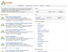 Tablet Screenshot of multiblog.net